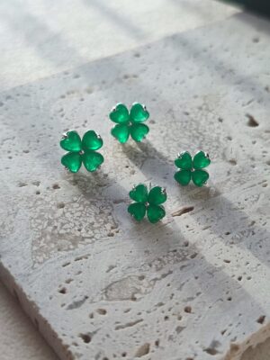 BRINCO TREVO ESMERALDA PEQUENO