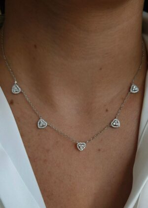 COLAR 5 CORAÇÕES RÓDIO