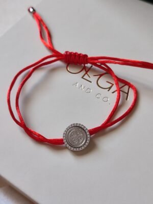 PULSEIRA FIO DE SEDA COM MEDALHA SÃO BENTO